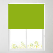 Load image into Gallery viewer, Lime Green Thermal Blackout Roller Blind