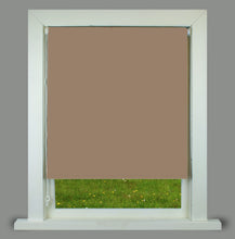 Load image into Gallery viewer, Mocha Thermal Blackout Roller Blind