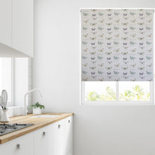 Load image into Gallery viewer, Natural Butterfly - Thermal Blackout Roller Blind