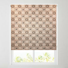 Load image into Gallery viewer, Natural Dandelion Burst Thermal Blackout Roller Blind