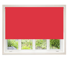 Load image into Gallery viewer, Red Thermal Blackout Roller Blind