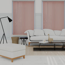 Load image into Gallery viewer, Bella Bossa Pink Blackout Vertical Blinds