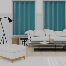 Load image into Gallery viewer, Bella Mambo Green Blackout Vertical Blinds