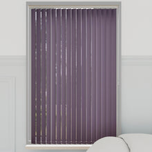 Load image into Gallery viewer, Bella Amparo Purple Blackout Vertical Blinds