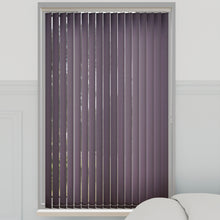 Load image into Gallery viewer, Splash Amparo Purple Vertical Blinds