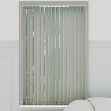 Load image into Gallery viewer, Splash Duck Egg Blue Vertical Blinds