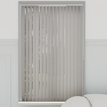 Load image into Gallery viewer, Splash Mineral Grey Vertical Blinds