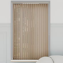 Load image into Gallery viewer, Splash Placid Biscuit Vertical Blinds