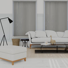 Load image into Gallery viewer, Splash Rock Charcoal Vertical Blinds