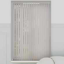Load image into Gallery viewer, Splash Snow White Vertical Blinds