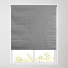 Load image into Gallery viewer, Grey Pin Stripe Daylight Roller Blind