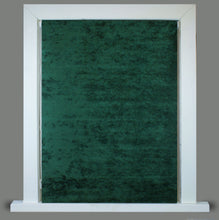 Load image into Gallery viewer, Green Crushed Faux Velvet Thermal Roller Blind