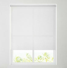 Load image into Gallery viewer, White Sparkle Sheer Roller Blind