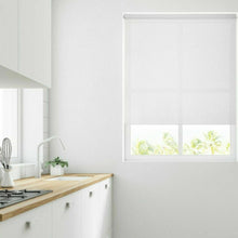 Load image into Gallery viewer, White Sparkle Sheer Roller Blind
