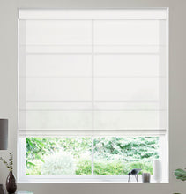 Load image into Gallery viewer, Akari Ivory Roman Blind
