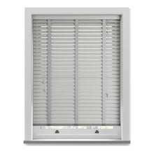 Load image into Gallery viewer, Anchor Grey Faux Wood Venetian Blind with Tapes

