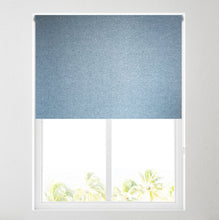 Load image into Gallery viewer, Ara Ashley Blue Thermal Blackout Roller Blind
