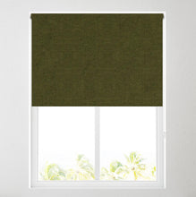 Load image into Gallery viewer, Ara Olive Thermal Blackout Roller Blind
