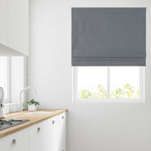 Load image into Gallery viewer, Atlanta Grey Lined Roman Blind
