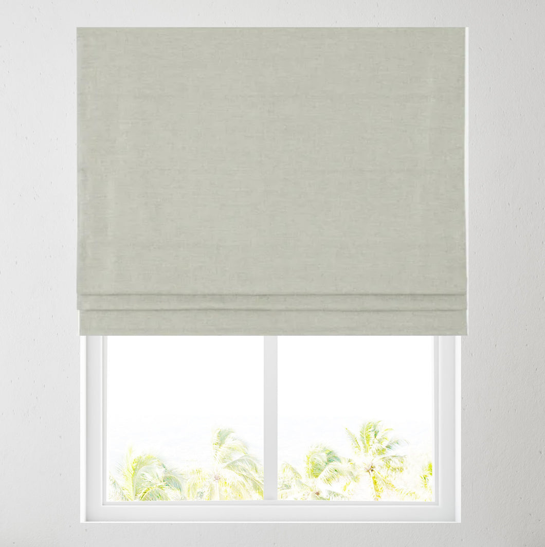 Atlanta Natural Lined Roman Blind