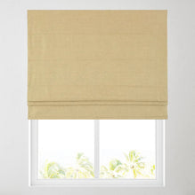Load image into Gallery viewer, Atlanta Ochre Lined Roman Blind
