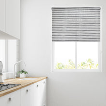 Load image into Gallery viewer, Black Stripe Daylight Roller Blind
