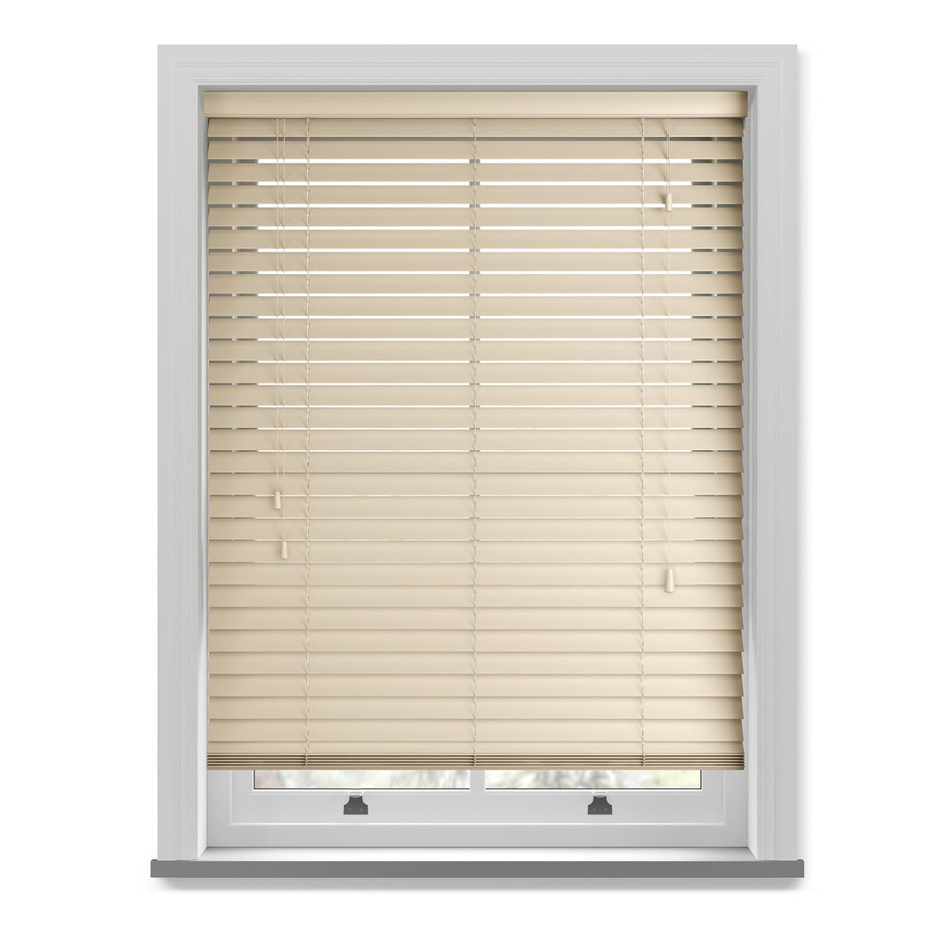 Canvas Faux Wood Venetian Blind