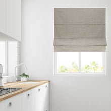Load image into Gallery viewer, Mushroom Chenille Lined Roman Blind
