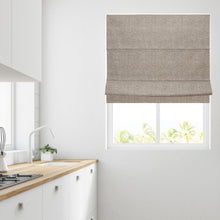 Load image into Gallery viewer, Chesney Fawn Lined Roman Blind
