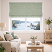 Load image into Gallery viewer, Chesney Sage Lined Roman Blind
