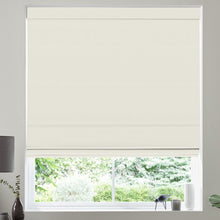 Load image into Gallery viewer, Cadence Ivory Roman Blind

