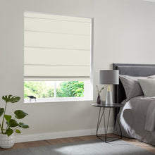 Load image into Gallery viewer, Cadence Ivory Roman Blind
