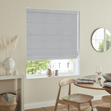Load image into Gallery viewer, Cadence silver Roman Blind
