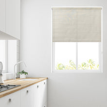 Load image into Gallery viewer, Cream Stitch Daylight Roller Blind
