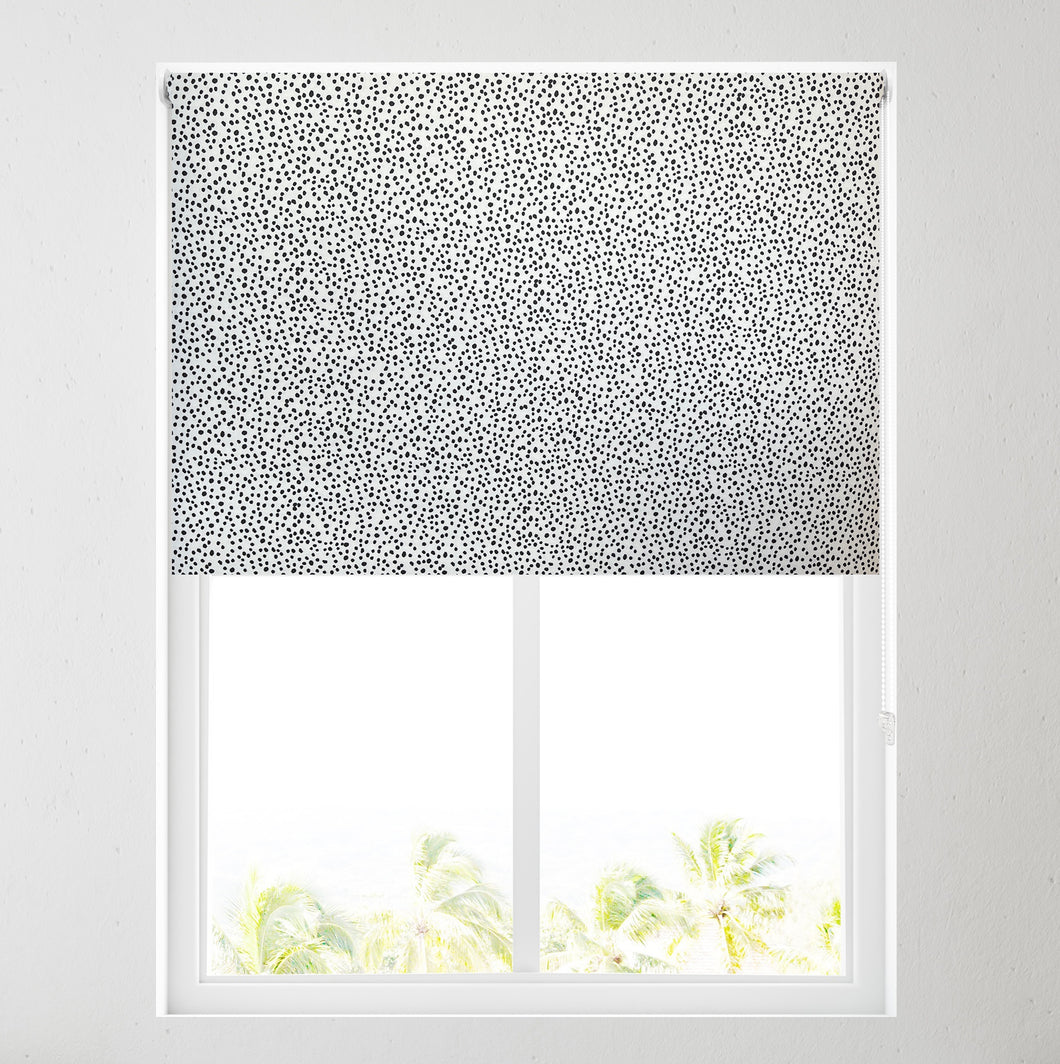 Dalmation Spot Thermal Blackout Roller Blind