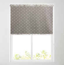 Load image into Gallery viewer, Ditsy Floral Natural Reversible Thermal Blackout Roller Blind
