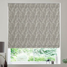 Load image into Gallery viewer, Elsie Smoke Roman Blind
