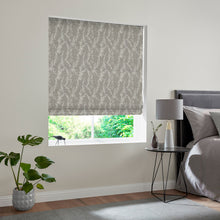 Load image into Gallery viewer, Elsie Smoke Roman Blind
