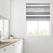 Load image into Gallery viewer, Elliot Stripe Brown Daylight Roller Blind
