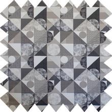 Load image into Gallery viewer, Geo Space Thermal Blackout Roller Blind
