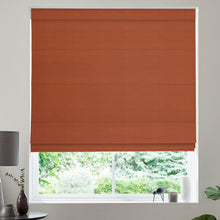 Load image into Gallery viewer, Hugo Burnt Umber Roman Blind
