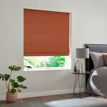 Load image into Gallery viewer, Hugo Burnt Umber Roman Blind
