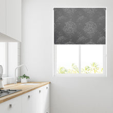Load image into Gallery viewer, Holyrood Silver Thermal Blackout Roller Blind
