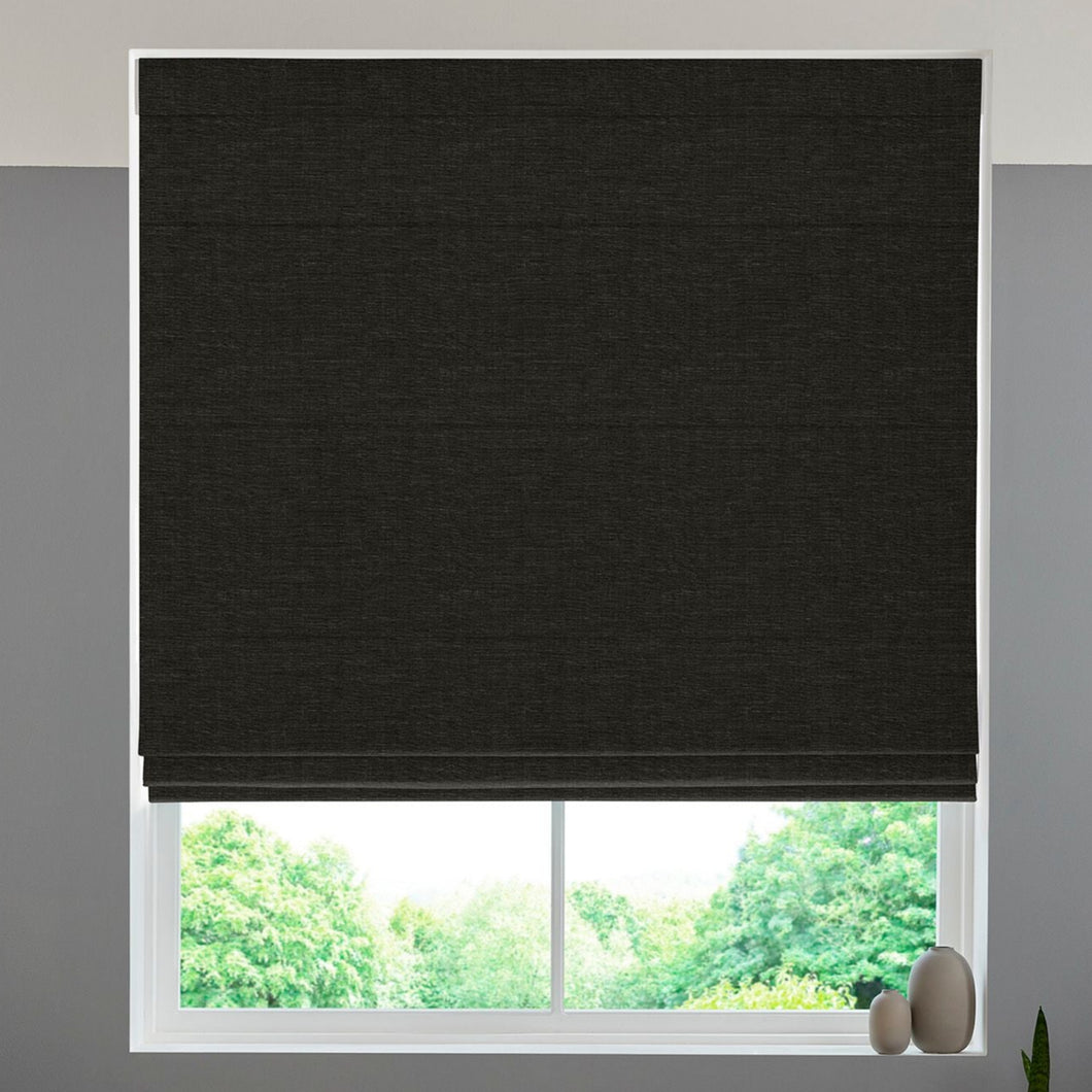 Imogen Midnight Roman Blind