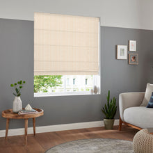 Load image into Gallery viewer, Juniper Cream Roman Blind
