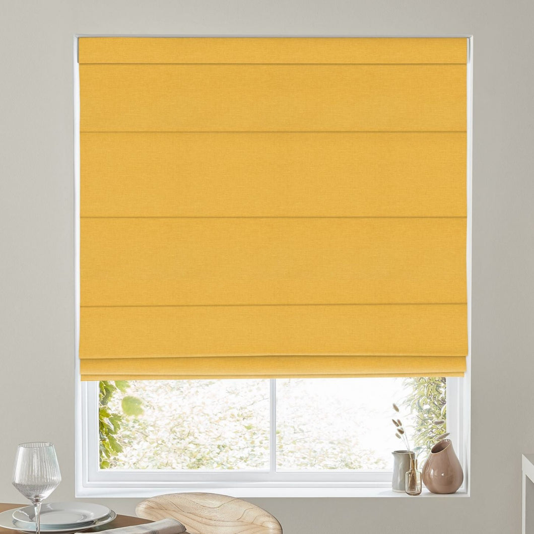 Kinsley Buttercup Roman Blind