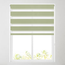 Load image into Gallery viewer, Sage Day and Night Roller Blind
