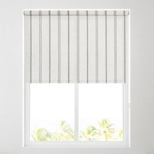 Load image into Gallery viewer, Lola Stripe Black Daylight Roller Blind
