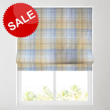 Load image into Gallery viewer, Lyon Ochre Lined Roman Blind

