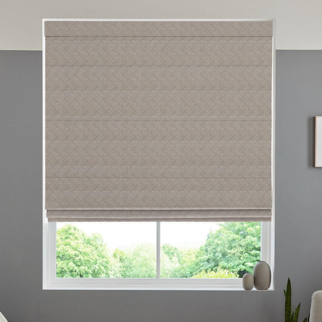 Micah Nougat Roman Blind